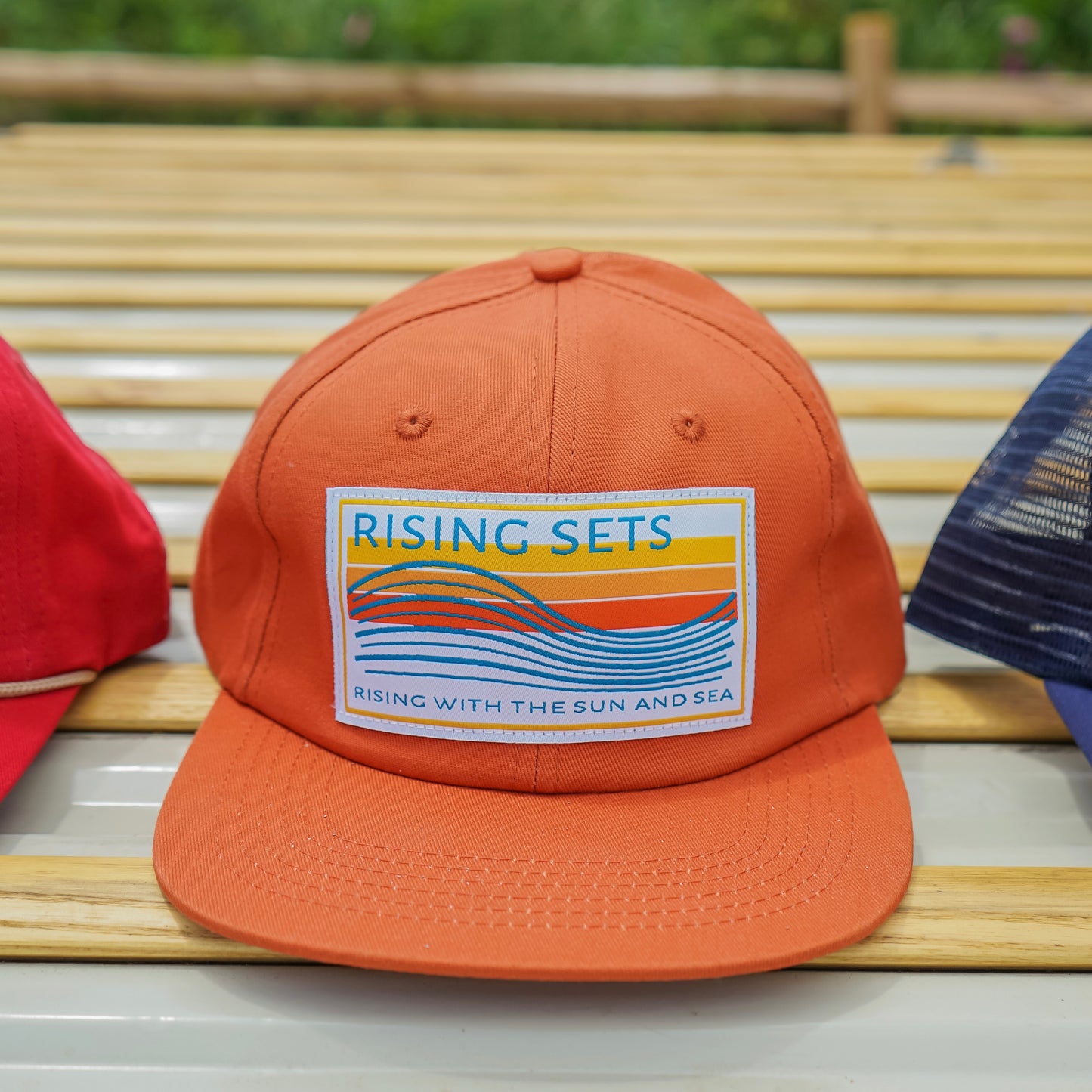 Rising Sets Painted Lines Patch Hat