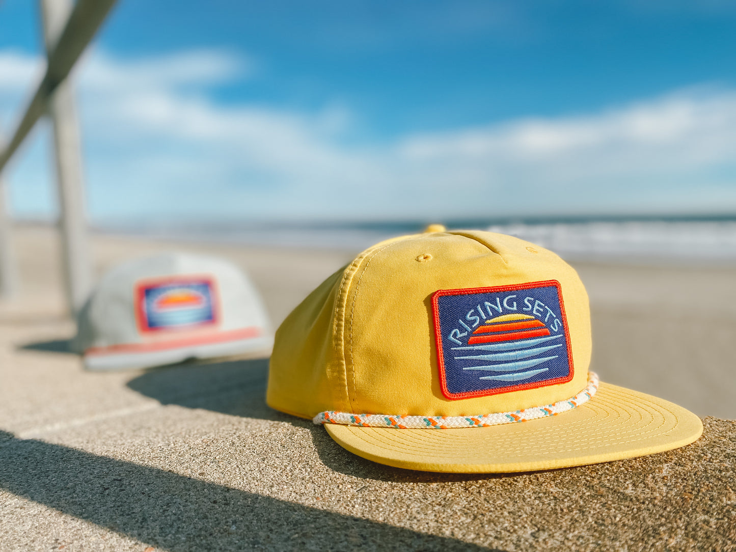 Rising into the Sets Patch Hat