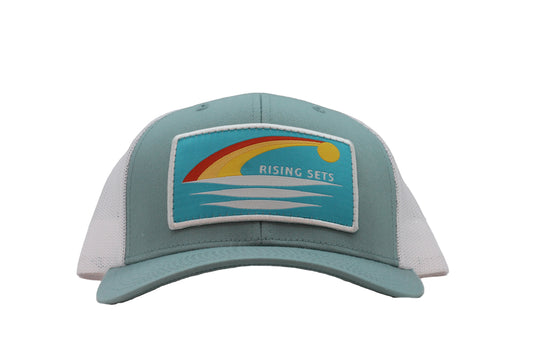 Rising Rainbows Patch Trucker Hat