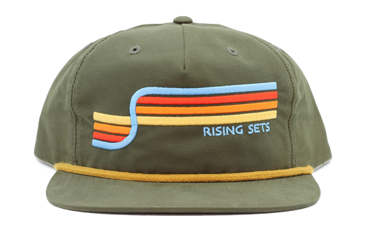 Rising Sets Long Lines Pinch Hat