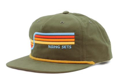 Rising Sets Long Lines Pinch Hat