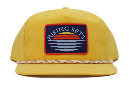 Rising into the Sets Patch Hat